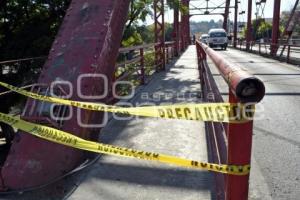 TLAXCALA . PUENTE ROJO