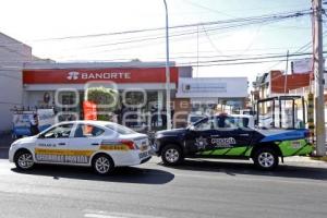 SEGURIDAD . ASALTO BANCARIO