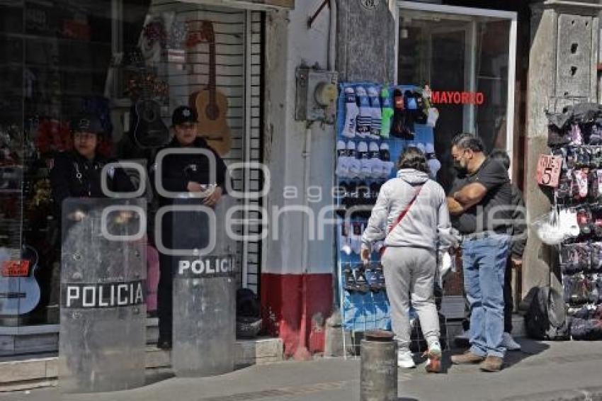 OPERATIVO CONTRA AMBULANTES