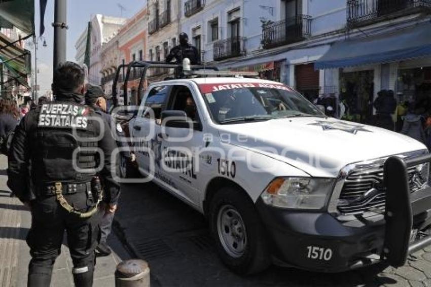 OPERATIVO CONTRA AMBULANTES