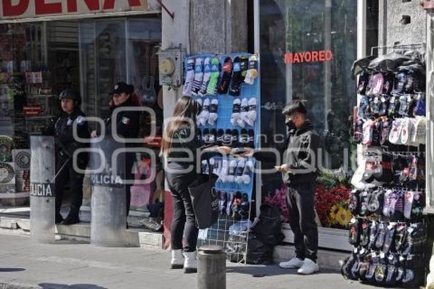 OPERATIVO CONTRA AMBULANTES