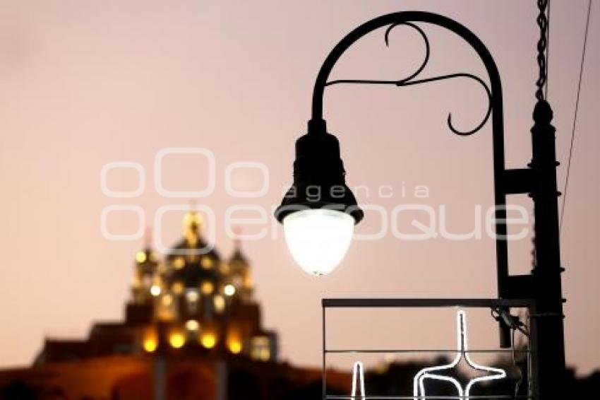 SAN ANDRÉS CHOLULA . LUMINARIAS