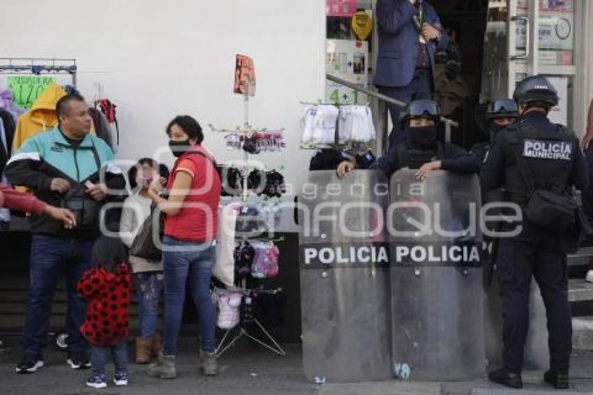 OPERATIVO CONTRA AMBULANTES