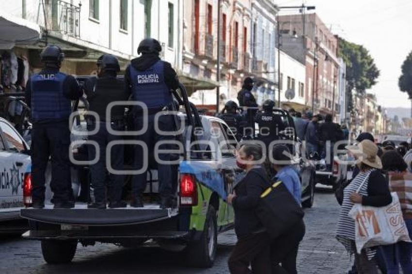 OPERATIVO CONTRA AMBULANTES