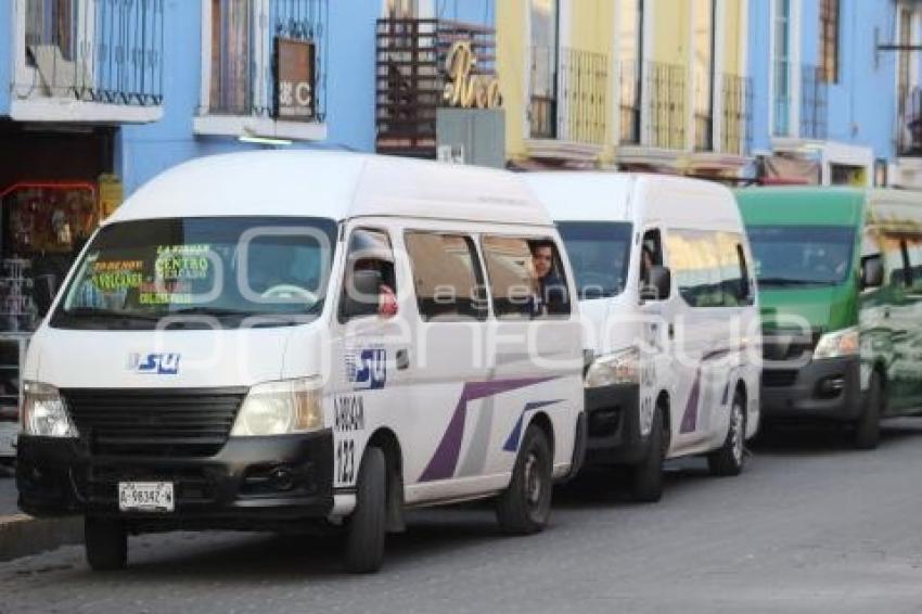 TLAXCALA . TRANSPORTE PÚBLICO