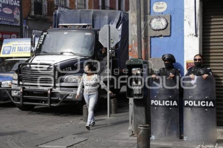 OPERATIVO CONTRA AMBULANTES