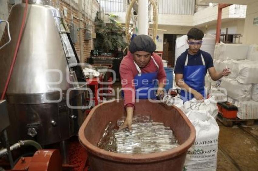 HUEJOTZINGO . ELABORACIÓN DE SIDRA