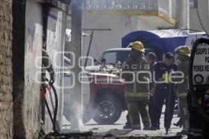 SAN FELIPE TEOTLANCINGO . INCENDIO