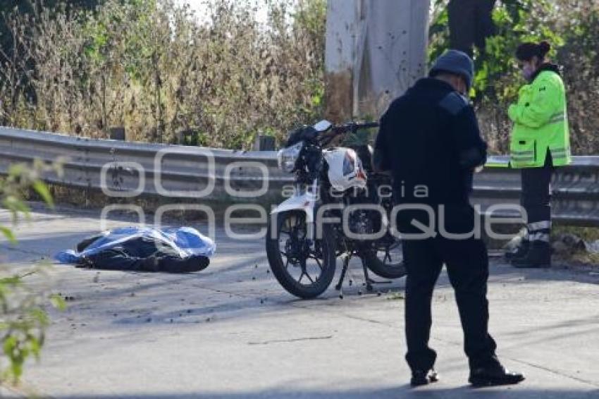 NOTA ROJA . DECESO MOTOCICLISTA