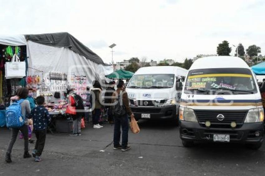 TLAXCALA . PRECIO TRANSPORTE PÚBLICO