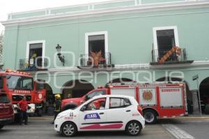 TLAXCALA . INCENDIO RESTAURANTE