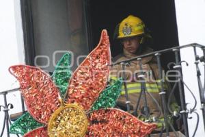 TLAXCALA . INCENDIO RESTAURANTE