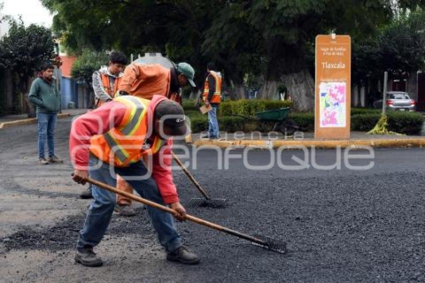 TLAXCALA . PAVIMENTACIÓN