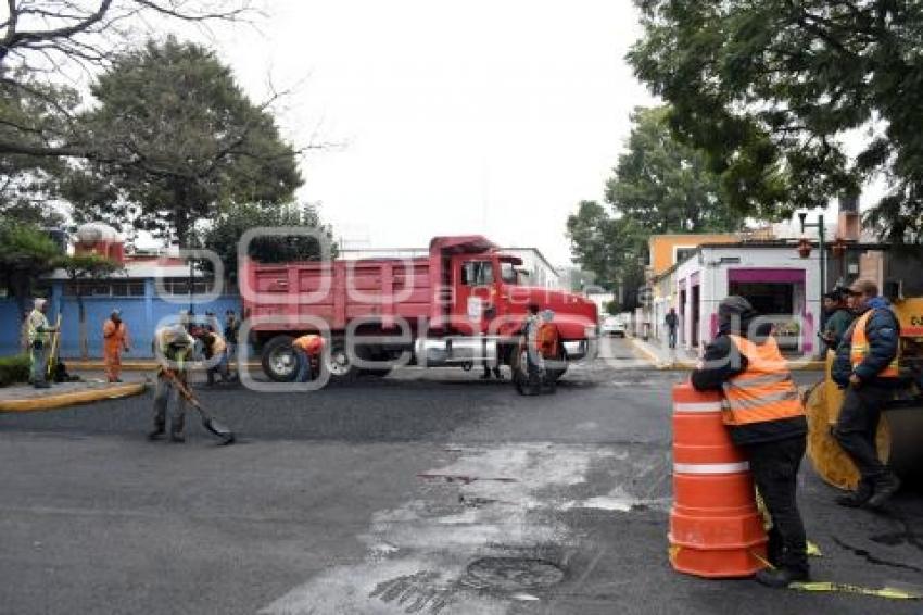 TLAXCALA . PAVIMENTACIÓN