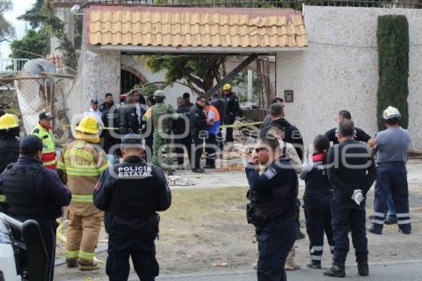 TLAXCALA . EXPLOSIÓN PANOTLA