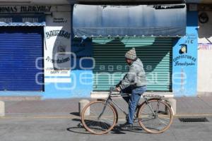 TLAXCALA . COMERCIOS CERRADOS