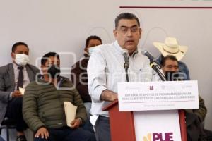 ATLIXCO . ENTREGA DE APOYOS