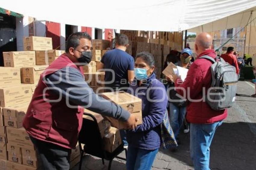 ATLIXCO . ENTREGA DE APOYOS