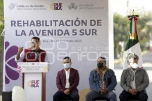 INAUGURACIÓN AVENIDA 5 SUR