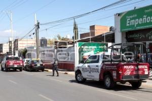 SEGURIDAD . BALEADO