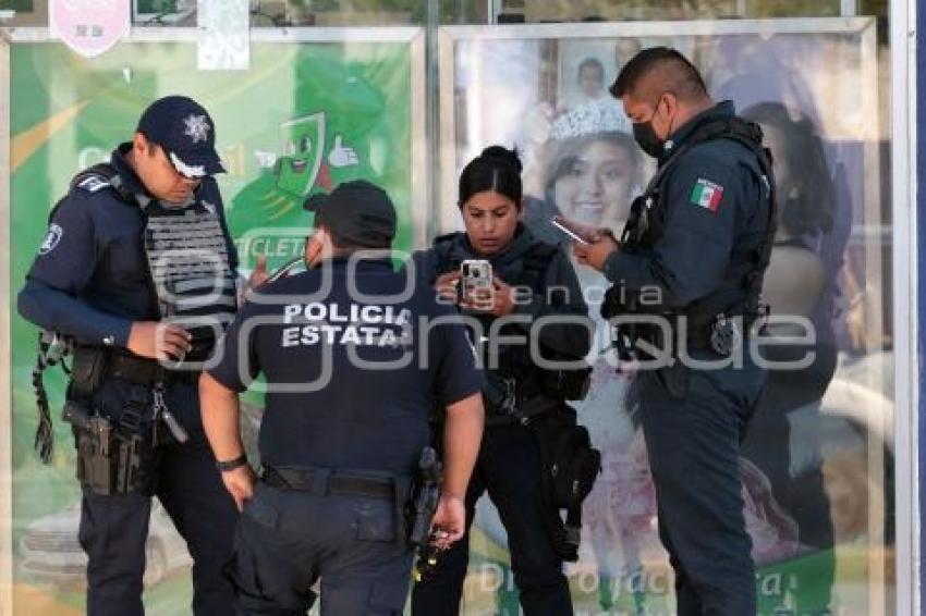 SEGURIDAD . BALEADO