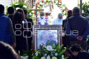 TEHUACÁN . FUNERAL ÁLVARO ALATRISTE