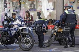 PARQUÍMETROS . RETIRO DE MOTOCICLETAS