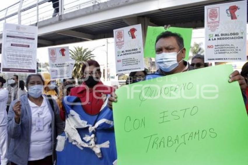 MANIFESTACIÓN ISSSTE