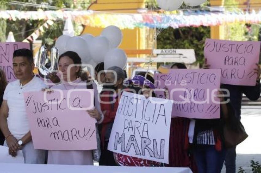 FEMINICIDIO MARU . PROTESTA