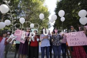 FEMINICIDIO MARU . PROTESTA