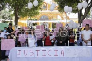 FEMINICIDIO MARU . PROTESTA