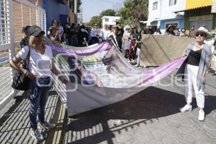 FEMINICIDIO MARU . PROTESTA