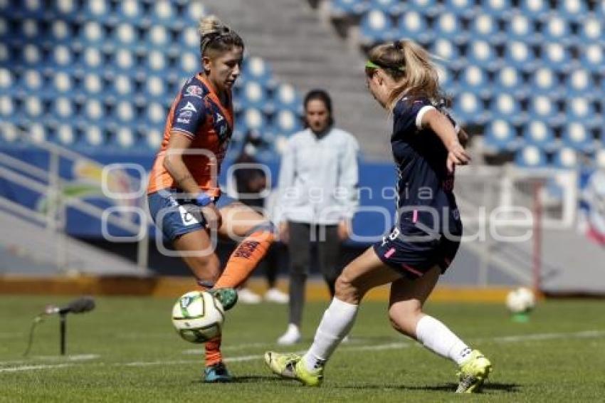 FÚTBOL FEMENIL . PUEBLA VS MONTERREY