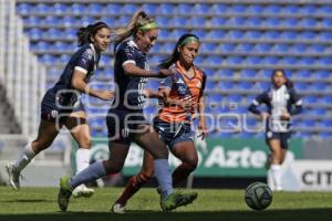 FÚTBOL FEMENIL . PUEBLA VS MONTERREY