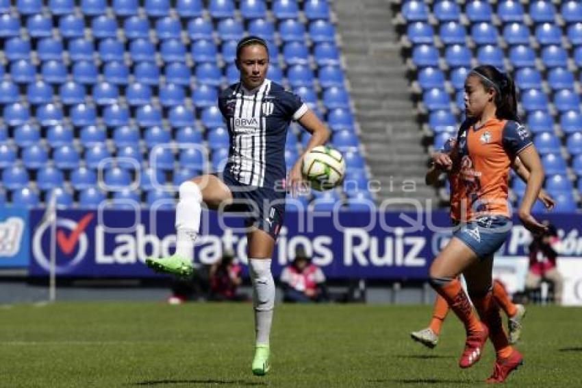 FÚTBOL FEMENIL . PUEBLA VS MONTERREY