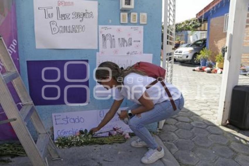 FEMINICIDIO MARU . PROTESTA