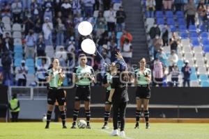 FÚTBOL FEMENIL . PUEBLA VS MONTERREY