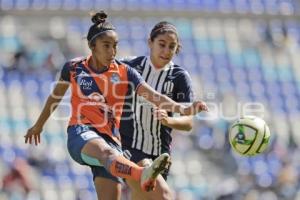 FÚTBOL FEMENIL . PUEBLA VS MONTERREY