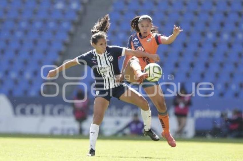 FÚTBOL FEMENIL . PUEBLA VS MONTERREY