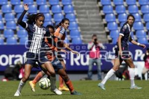 FÚTBOL FEMENIL . PUEBLA VS MONTERREY