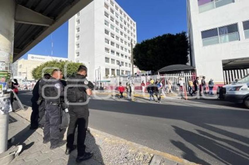 MANIFESTACIÓN TRABAJADORES ISSSTE