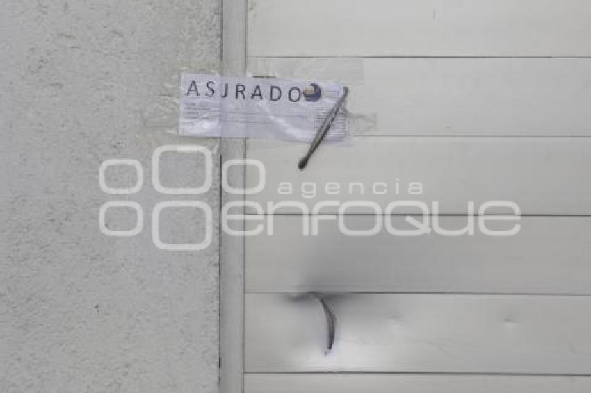 NOTA ROJA . CATEO DE INMUEBLE