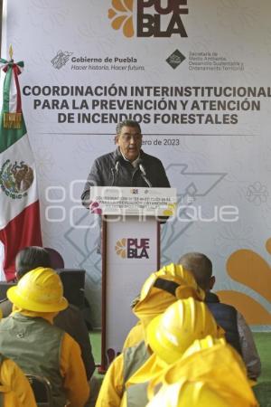 GOBIERNO ESTATAL . PREVENCIÓN DE INCENDIOS