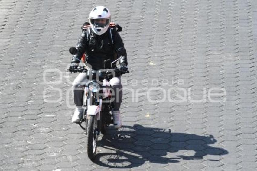 TLAXCALA . MOTOCICLISTAS