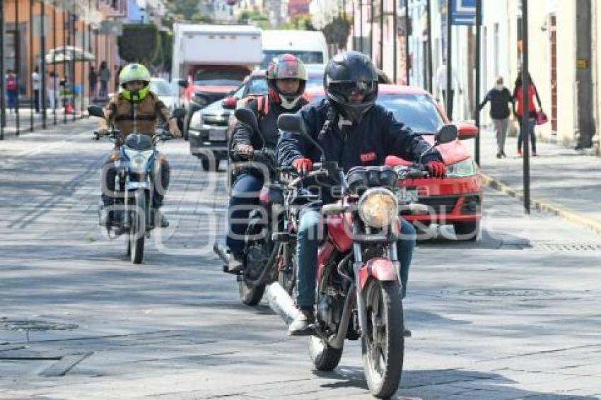 TLAXCALA . MOTOCICLISTAS