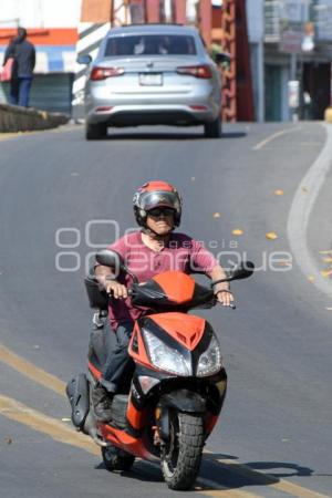 TLAXCALA . MOTOCICLISTAS