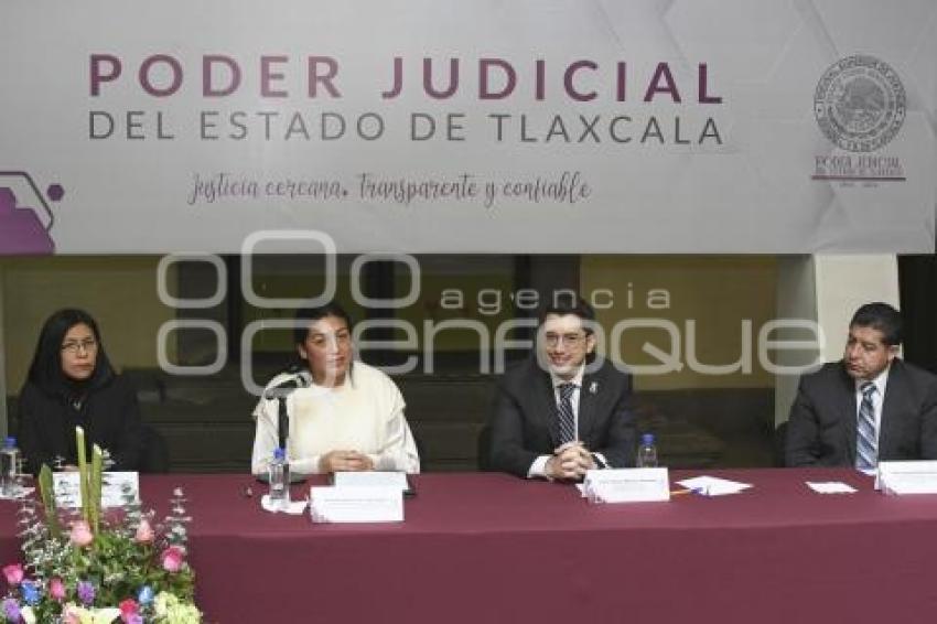 TLAXCALA . CONVENIO TSJE