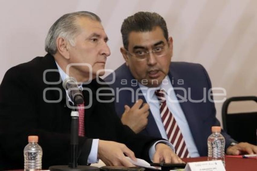 GOBIERNO ESTATAL . REUNIÓN ADÁN AUGUSTO LÓPEZ