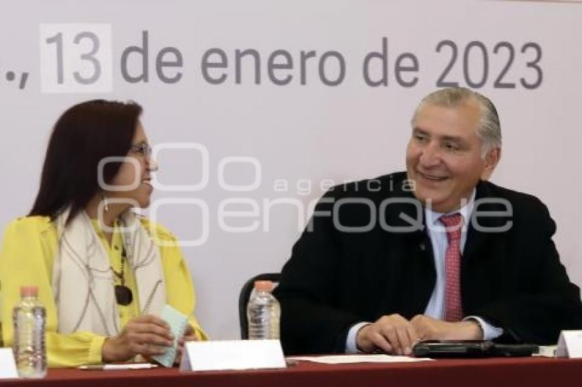 GOBIERNO ESTATAL . REUNIÓN ADÁN AUGUSTO LÓPEZ