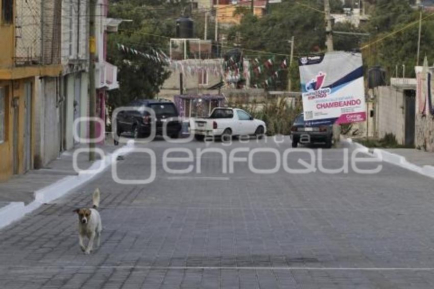 AYUNTAMIENTO . ADOQUINAMIENTO CLAVIJERO